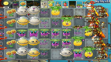 Plants vs Zombies Sky City v2.0 Pak - Minigames Part 2