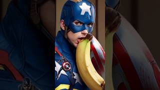 Superheroes Eats Banana All Characters