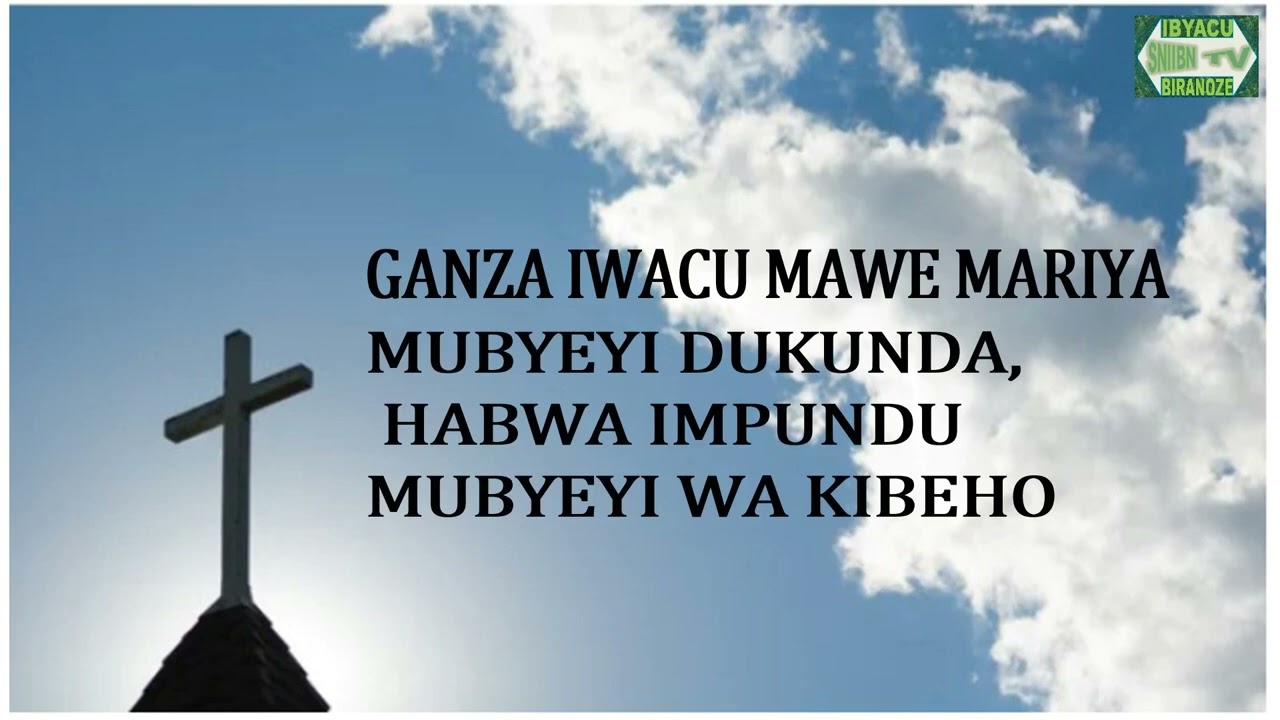 CATHOLIC SONG Mwamikazi wa Kibeho lyrics Video lyrics