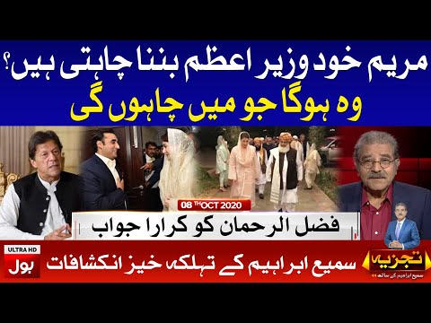Maryam Nawaz PM Pakistan? | Tajzia with Sami Ibrahim Complete Episode 8th Oct 2020