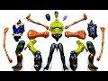 Hulk smash siren head black panther Thanos assemble toys video 