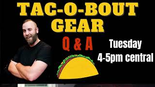 Drums for the studio and taking your questions | Tac-O-Bout Gear Livestream