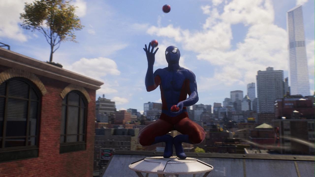 Marvel's Spider-Man 2 swinging