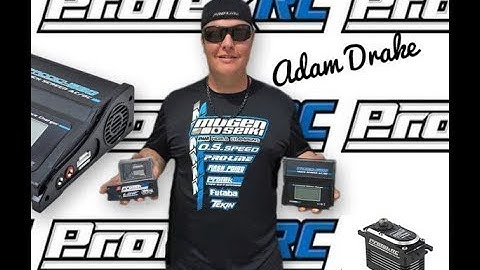 Adam Drake from Mugen Seiki Racing talks about Protek brushless servos.