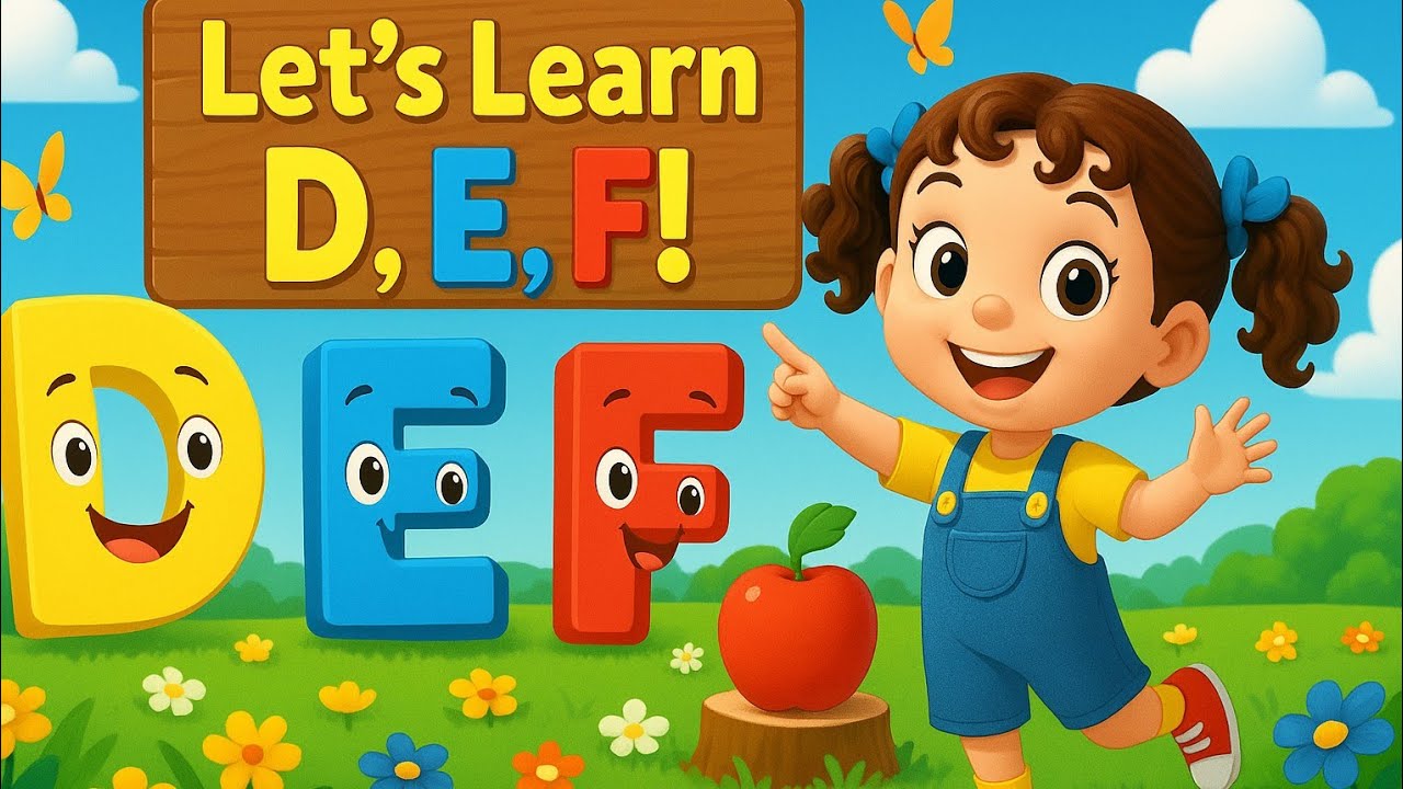 🦆🥚 ABC Song With Lucy – Let’s Learn D, E, F!#ABCSong #LearnWithLucy # ...