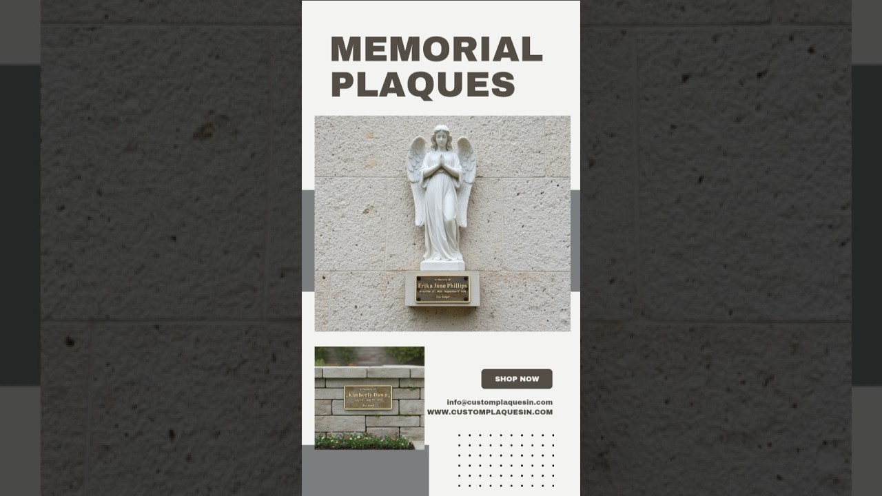 Get Bronze Memorial Plaques - A Timeless Tribute for your loved ones 