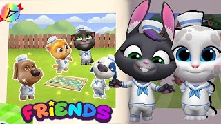 My Talking Tom Friends - Sailor Uniform Unlocked Gameplay Android ios screenshot 3