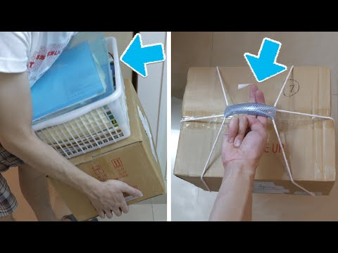 搬重物很累很費力？3個方法，令搬重物的感覺變輕，搬重物搬箱子不再累，非常輕鬆！