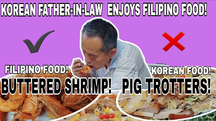 KOREAN FATHER-IN-LAW ENJOYS GARLIC BUTTERED SHRIMP! | FEELING GREAT HAVING FILIPINA DAUGHTER-IN-LAW