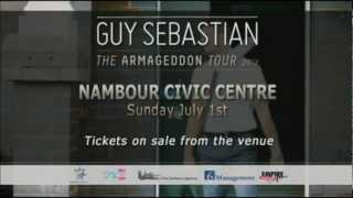 Armageddon Tour Nambour Civic Centre Guy Sebastian Jul 1 2012