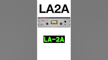 How To Use An LA2A Compressor on Vocals!