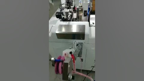 fully automatic double head terminal crimping machine