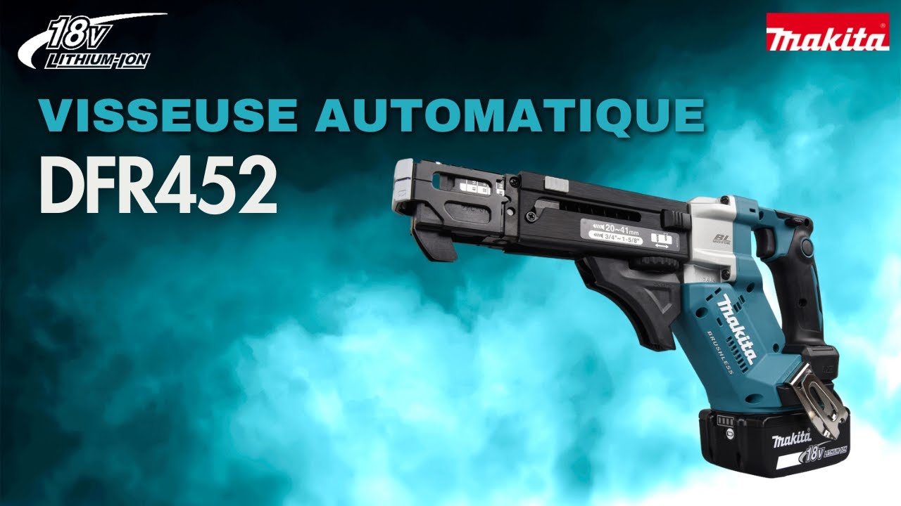 Visseuse à placo 18V avec batterie 5.0 Ah - Makita DFS452TJX2