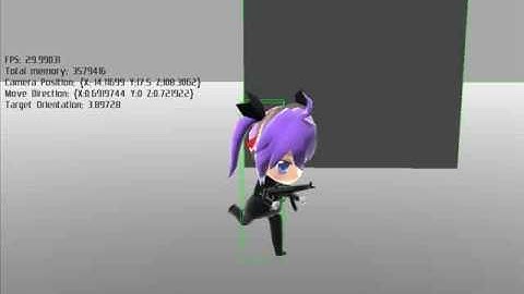 Skeletal animation blending of two body parts