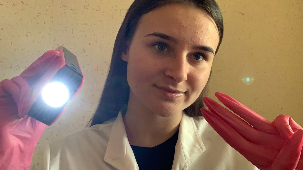 АСМР Окулист - Проверка Зрения 👀 ASMR Oculist Vision Check (Role Play ...