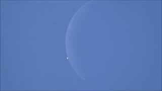 Ocultatie Luna - Venus, Bucuresti