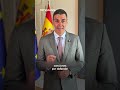 Pedro Sánchez: "España no mira hacia otro lado"