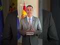 Pedro Sánchez: "España no mira hacia otro lado"