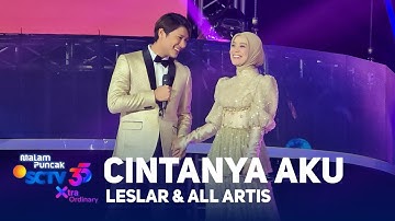 LESLAR KIYUT "CINTANYA AKU" - DIPANGGUNG HUT 35TH SCTV MALAM INI