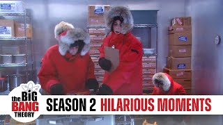 Season 2 Hilarious Moments | The Big Bang Theory
