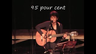 'Quatre vingt quinze pour cent' (Georges Brassens) par Eva Dénia Trio