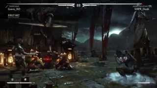 MKX: Online Matches - GunShow (Erron Black[Marksman]) vs. EMPR Death (Jax[Heavy Weapons])