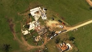 Raw: Tornado Tears Into Okla. Homes