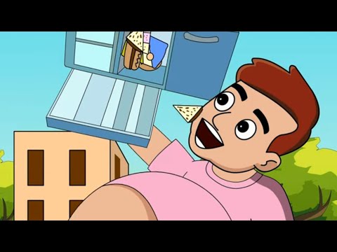 Lazy husband as fat ( funny belly laught animation )