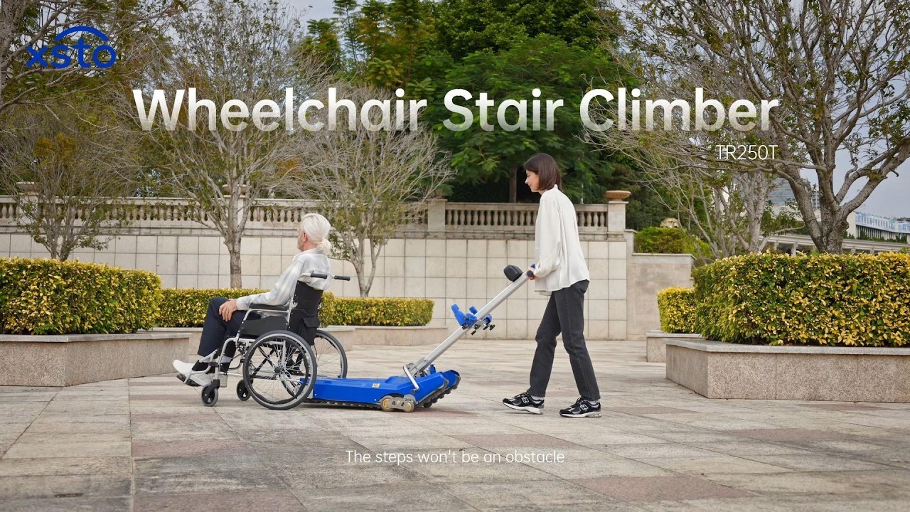 Переносной лестничный подъемник для инвалидных колясок: XSTO TR250T | Безопасный и удобный доступ...