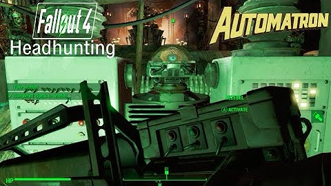 Fallout 4 - Headhunting - Automatron DLC Gameplay Walkthrough - No commentary
