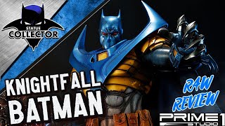 knightfall batman statue