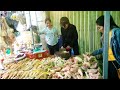 Life In Market - Walk Around Boeung Trabaek Market - Amazing Fresh Food Compilation