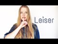 LEA - Leiser (in Gebärdensprache) | Cindy Klink