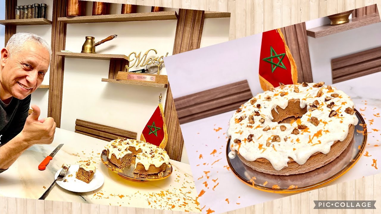 ألذ و أسهل كيكة الجزر و الچرچاع ممكن تحضروها بكريمة الجبن الرائعة و مكوناتها متوفرة في البيت