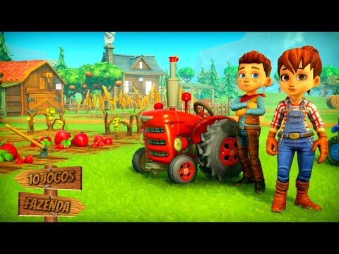 👩🏻‍🌾 Os MELHORES jogos de FAZENDA mobile Grátis