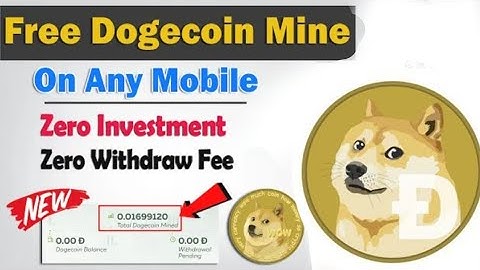How To Mine Dogecoin on Any Mobile |  Dogecoin Mining in 2022 | Step by Step Guide