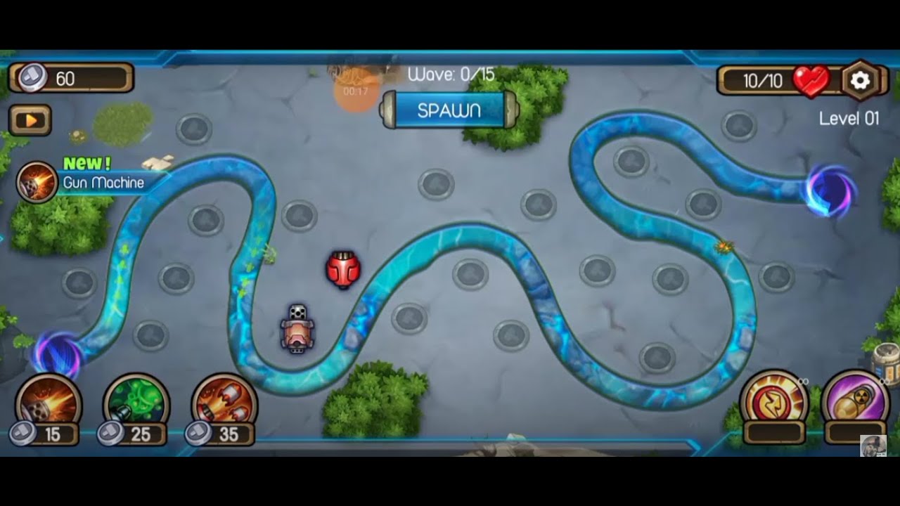 Tower Defense Galaxy Legend - Level 1