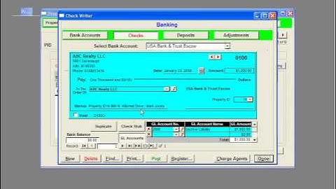 ProGold i2 - Topic 13 - Establishing Escrow Checkbook Balance