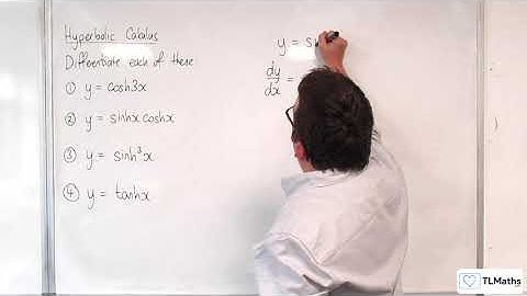 A-Level Further Maths H2-02 Hyperbolic Calculus: Differentiation Examples