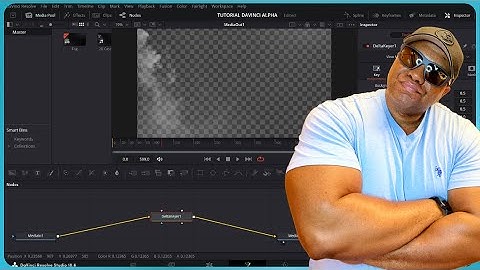 DaVinci Resolve Keying Out Black Background & Creating Transparency 🎬