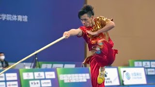 Li Qizhen - Qiangshu - 14th All China Games: Wushu Taolu