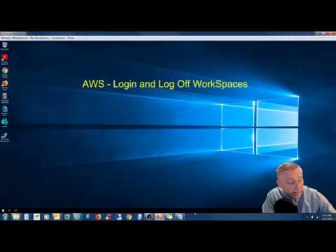 AWS Login and Log Off