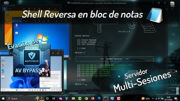 Shell Reversa Multi Sesiones & Payload FUD (Técnicas de ofuscación).