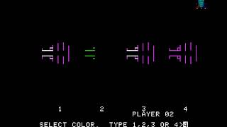 Apple II Spiel: Tank War (1978 Muse Software) screenshot 3