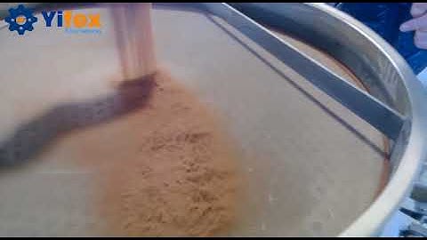 vibrating screen machine with bouncing ball  auto cleaning system - Yifex Industry