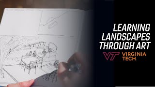 Seeing, understanding and representing landscapes through sketching