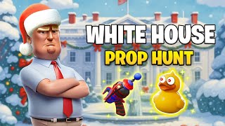[🚨 GAMEPLAY 🚨] FORTNITE WHITE HOUSE - PROP HUNT🦅 BY MYALOVEFN - MAP CODE: 2587-4855-0646