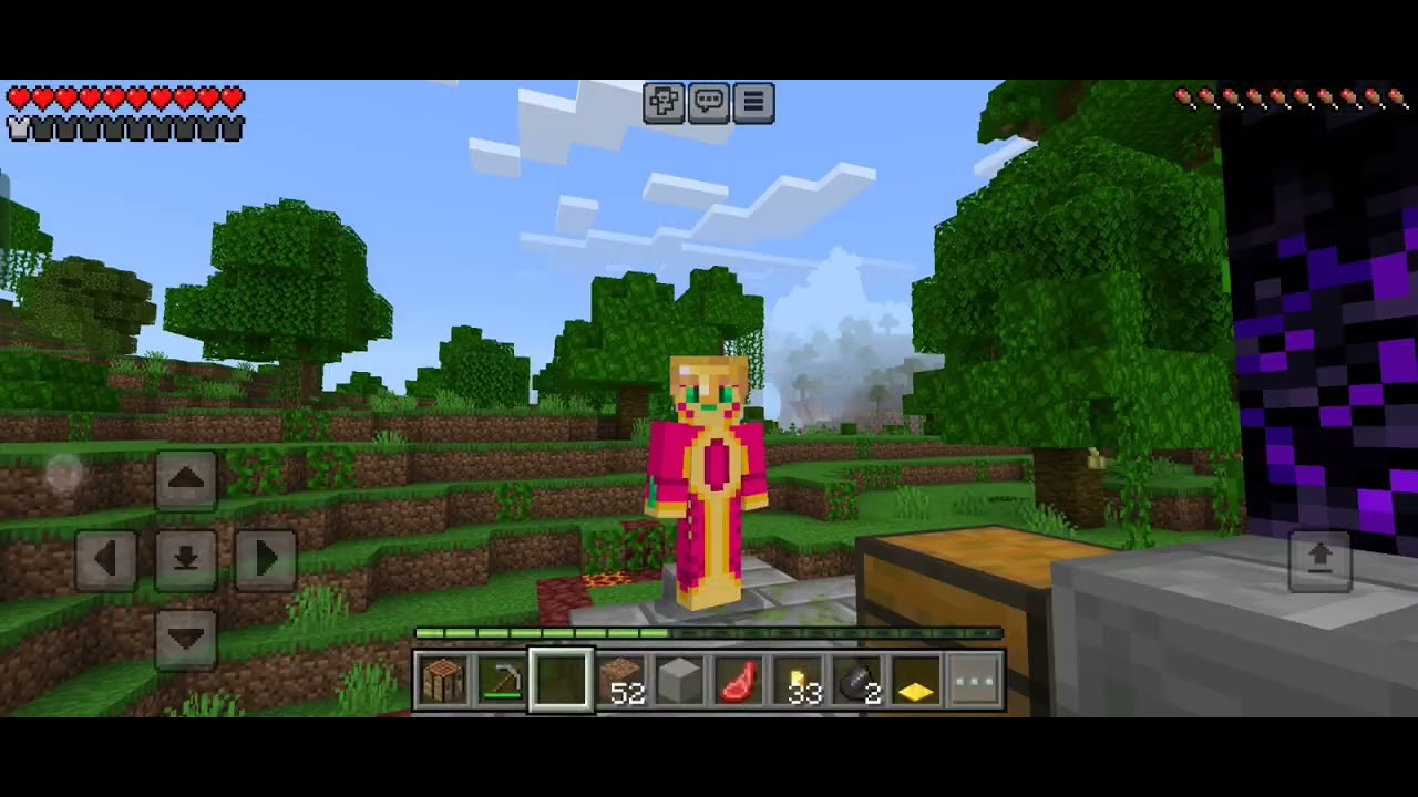 Playing Minecraft Bedrock for the first time in a while! (Peaceful mode ...