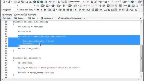 Подключение к базе данных и вывод товаров!PHP MySQL