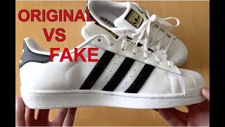 Adidas Superstar Foundation Pack Original & Fake - YouTube